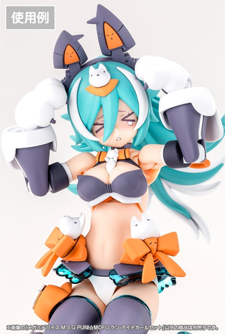メガミデバイス」よりプラモデル「PUNI☆MOFU ラン」本日発売