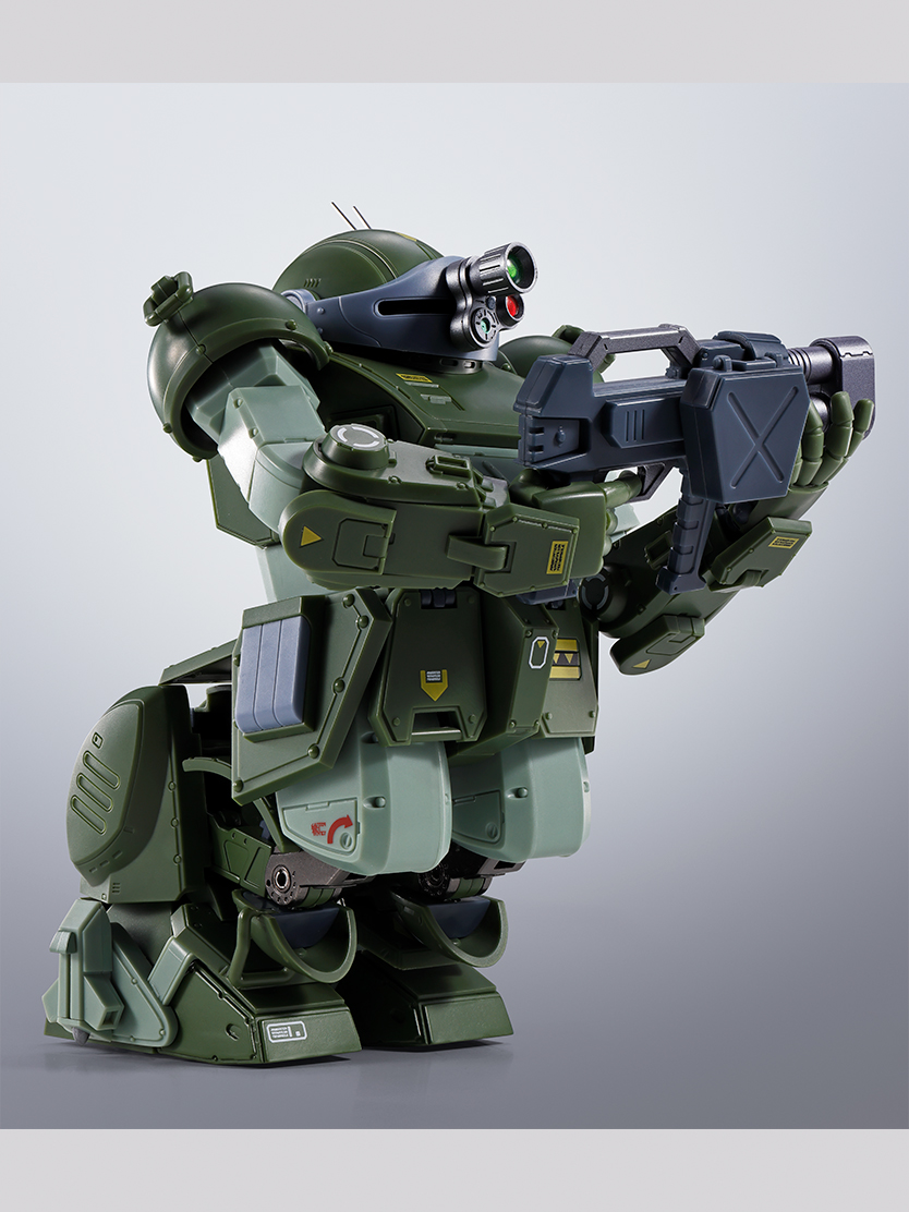 降着ポーズのギミックを活かして、降下、着陸した際のようなポージングも可能