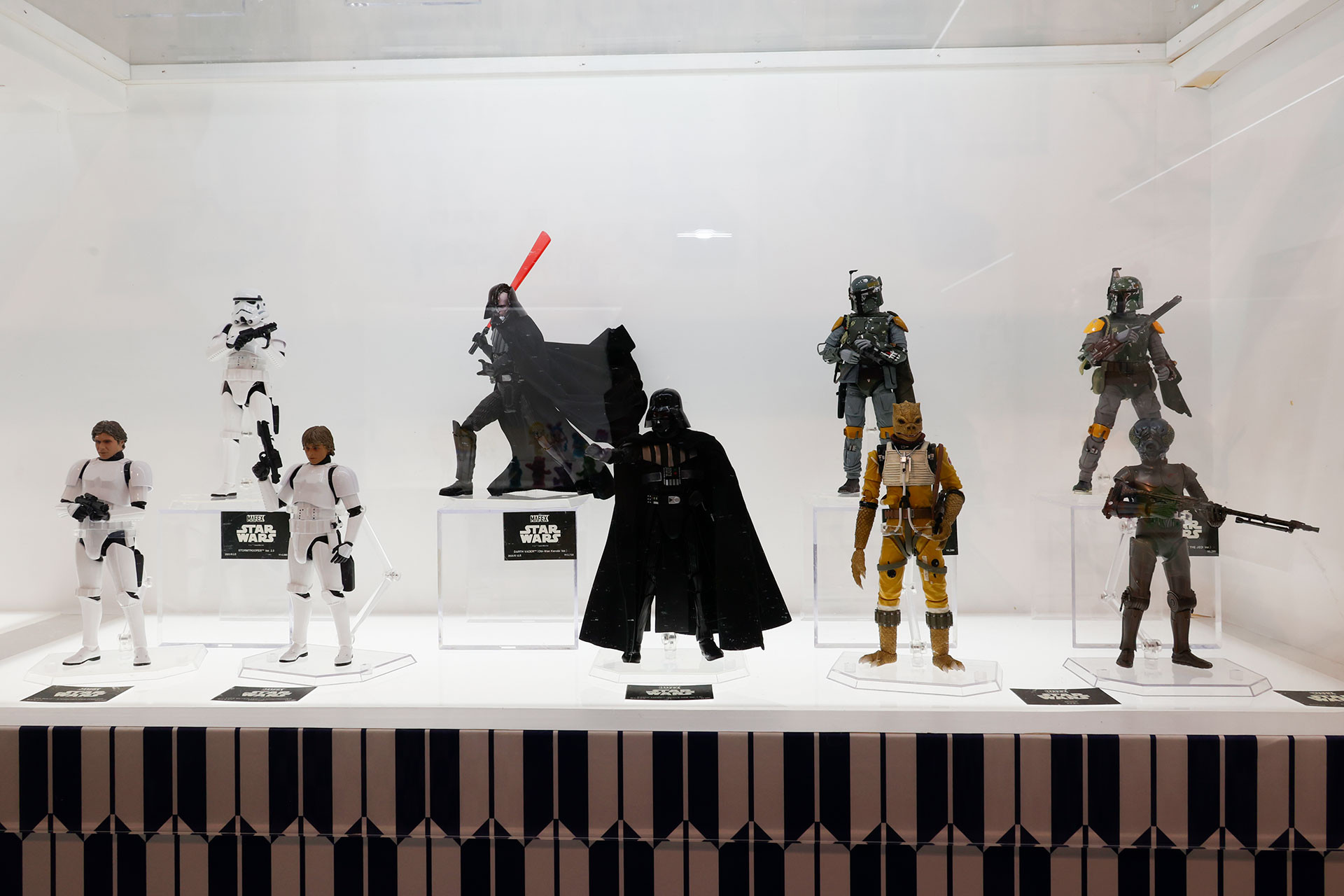 映画「スター・ウォーズ」関連では、「BOSSK」が新作として展示されていた