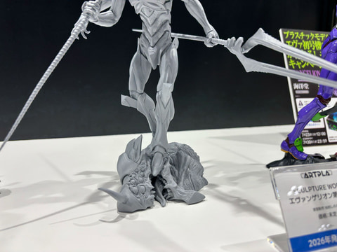 エヴァンゲリオン コラボフィギュア　海洋堂　ワンフェス ワンフェス×エヴァ スペシャルコラボフィギュア 2体セット 海洋