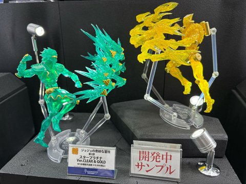 WF 2025 夏 ジョジョ 超像可動 スタープラチナ CLEAR&GOLD（超像
