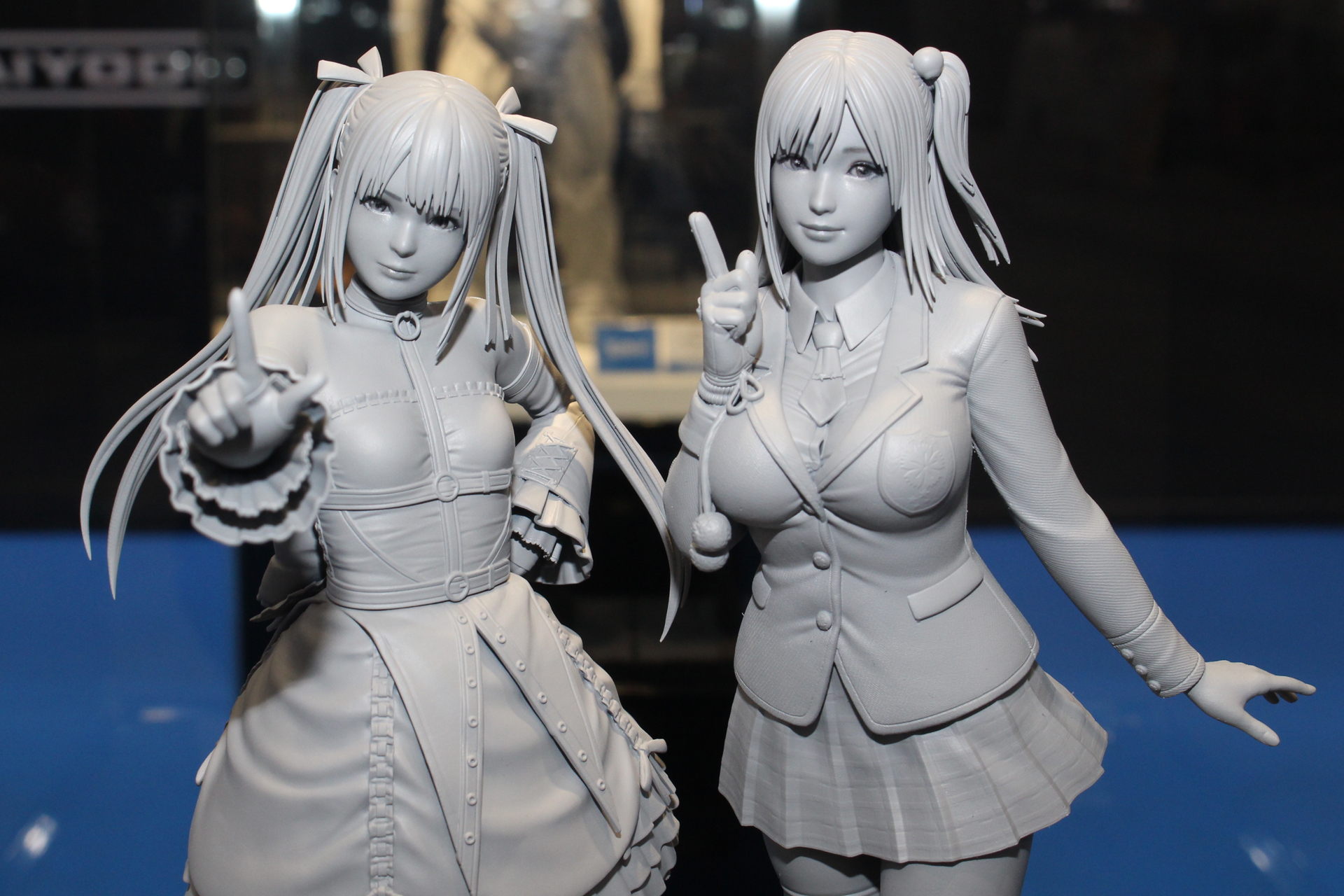 マリーはニコラス(潘皓賢)氏、ほのかは村井太郎氏がそれぞれ原型を制作