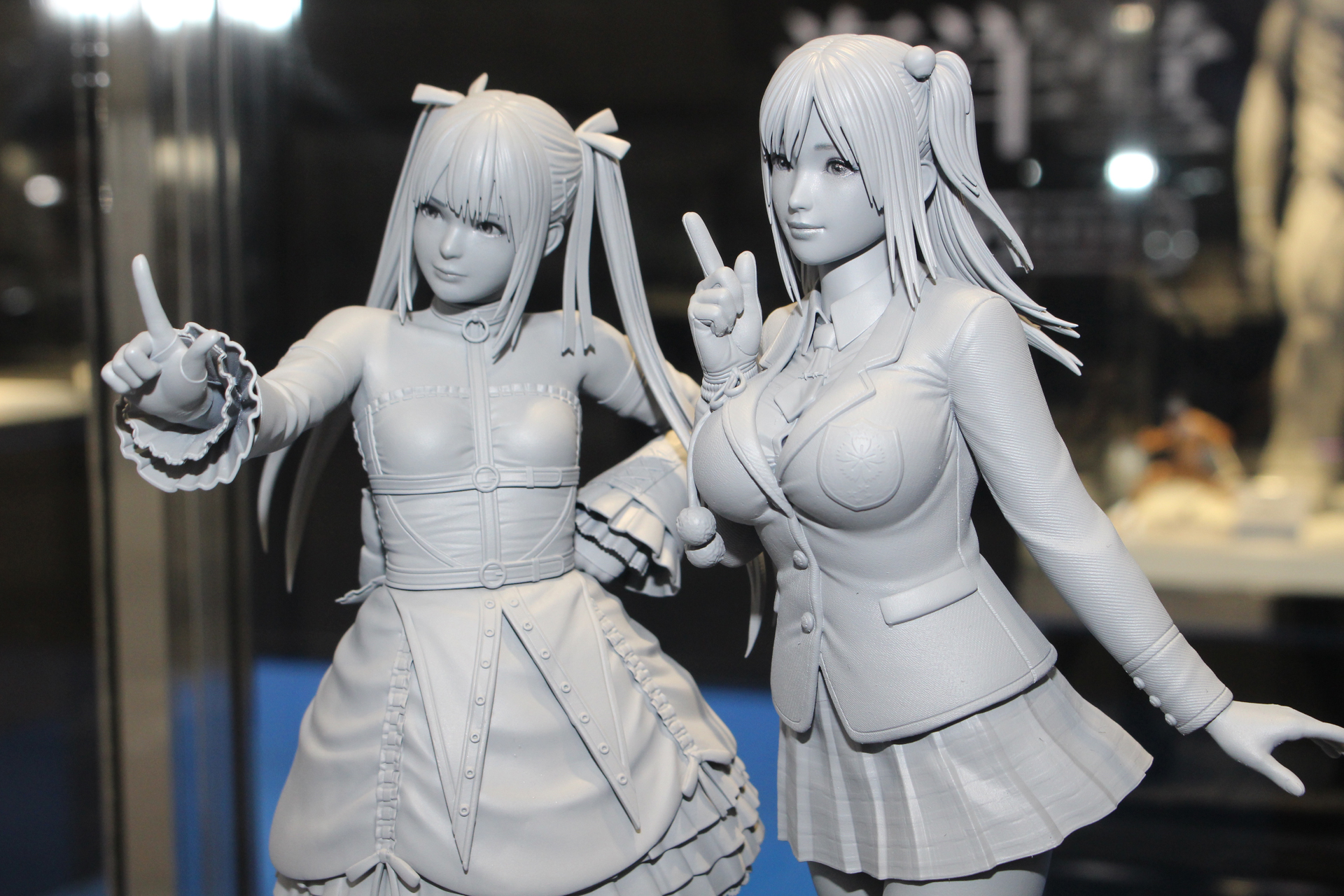 マリーはニコラス（潘皓賢）氏、ほのかは村井太郎氏がそれぞれ原型を制作