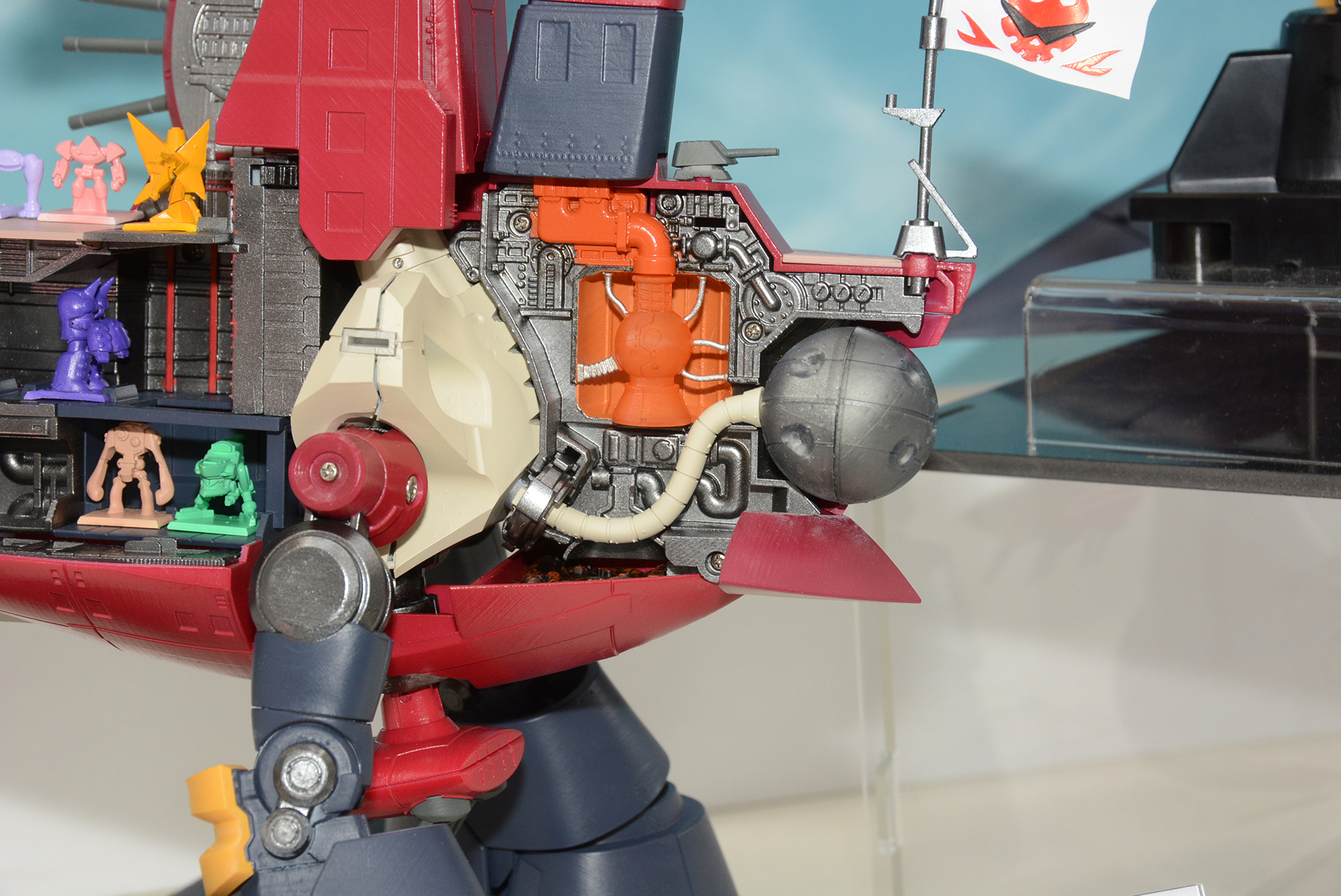 設定通りの内部機構を再現