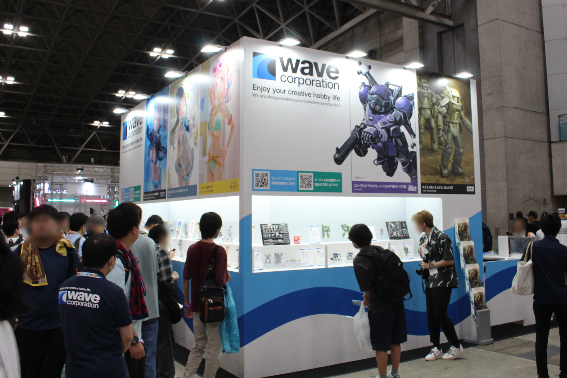 ワンダーフェスティバル2025［夏］のウェーブブース