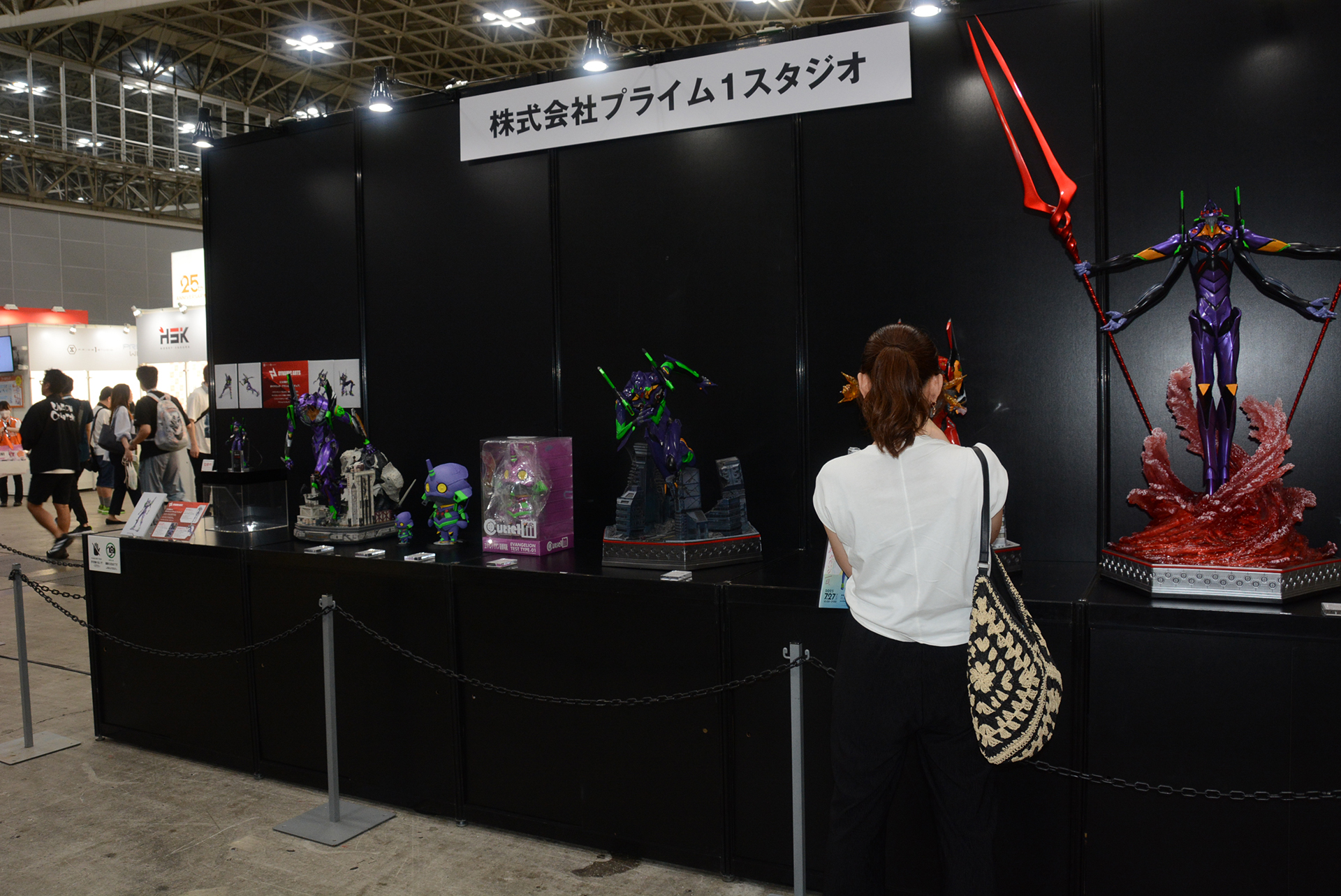 コトブキヤやセガ、threezeroなどホビーメーカーによる最新商品の展示も