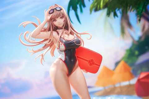 ラピ　水着 NIKKE』ラピがバカンス中の水着姿でフィギュア化。鍛え抜かれた