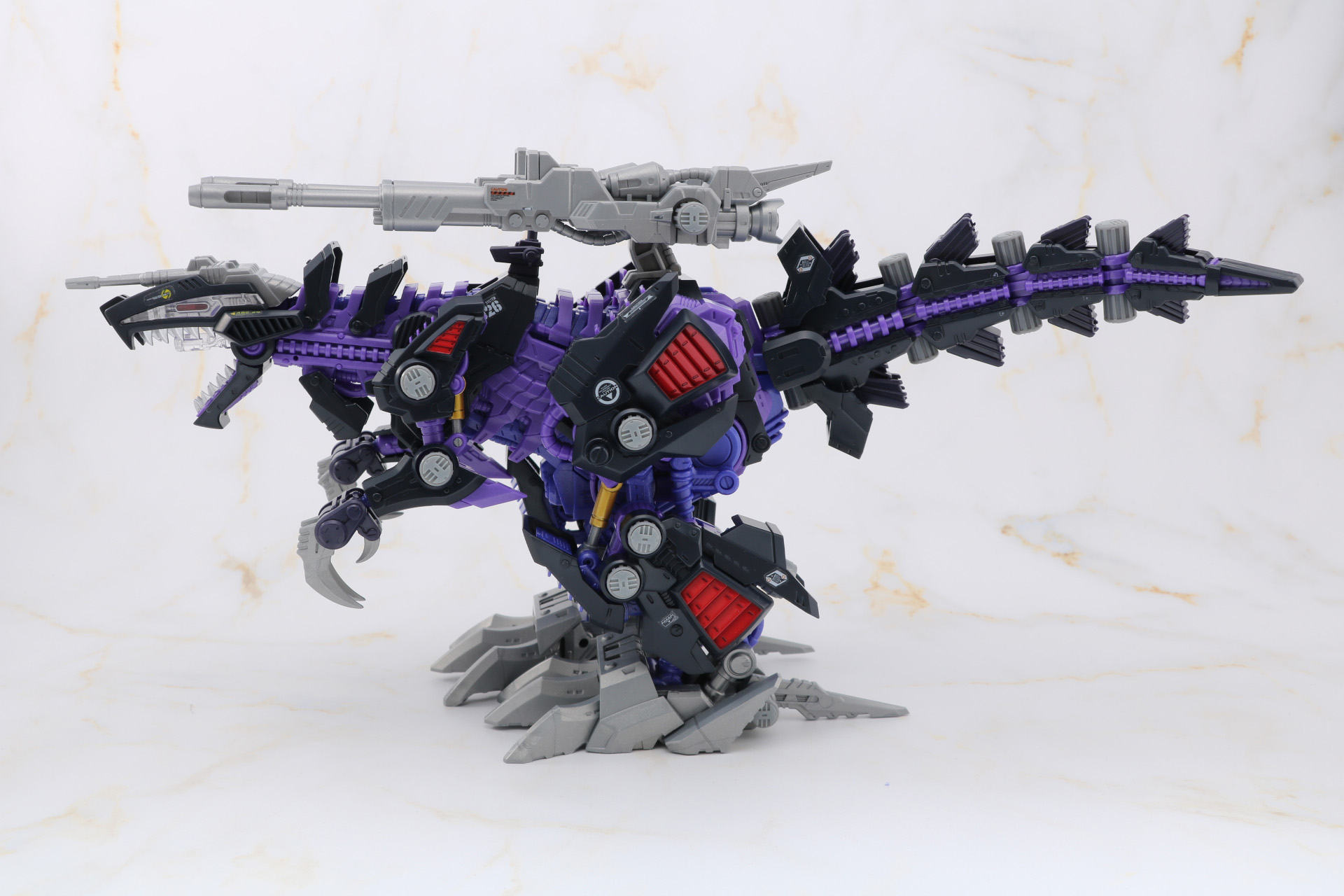 荷電粒子砲の発射姿勢も再現可能