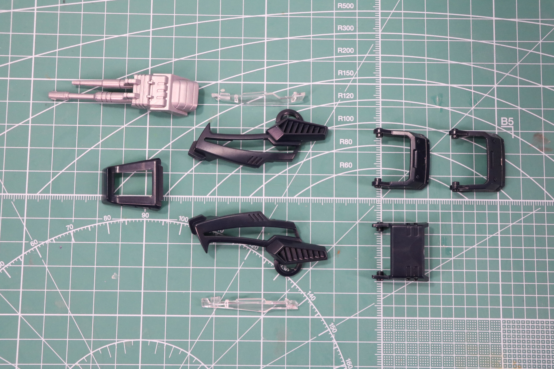 頭部と首部アーマー装着