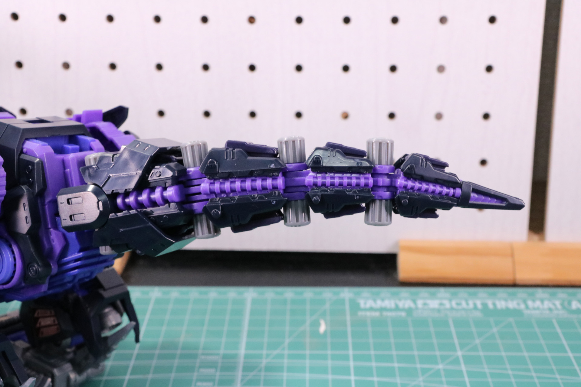 尾部アーマー装着