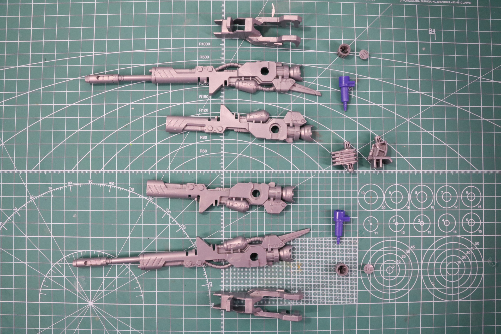 パルスレーザーライフルの組み立て