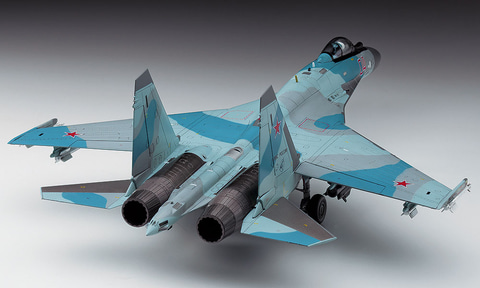 ハセガワ、1/72スケールプラモデル「Su-35S フランカー」再販分