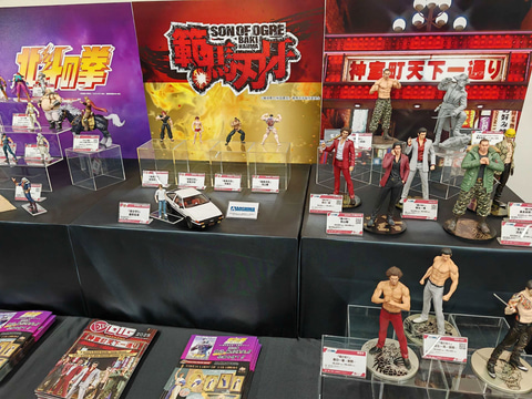 DIGより「龍が如く」のスタチューフィギュアや「範馬刃牙」「頭