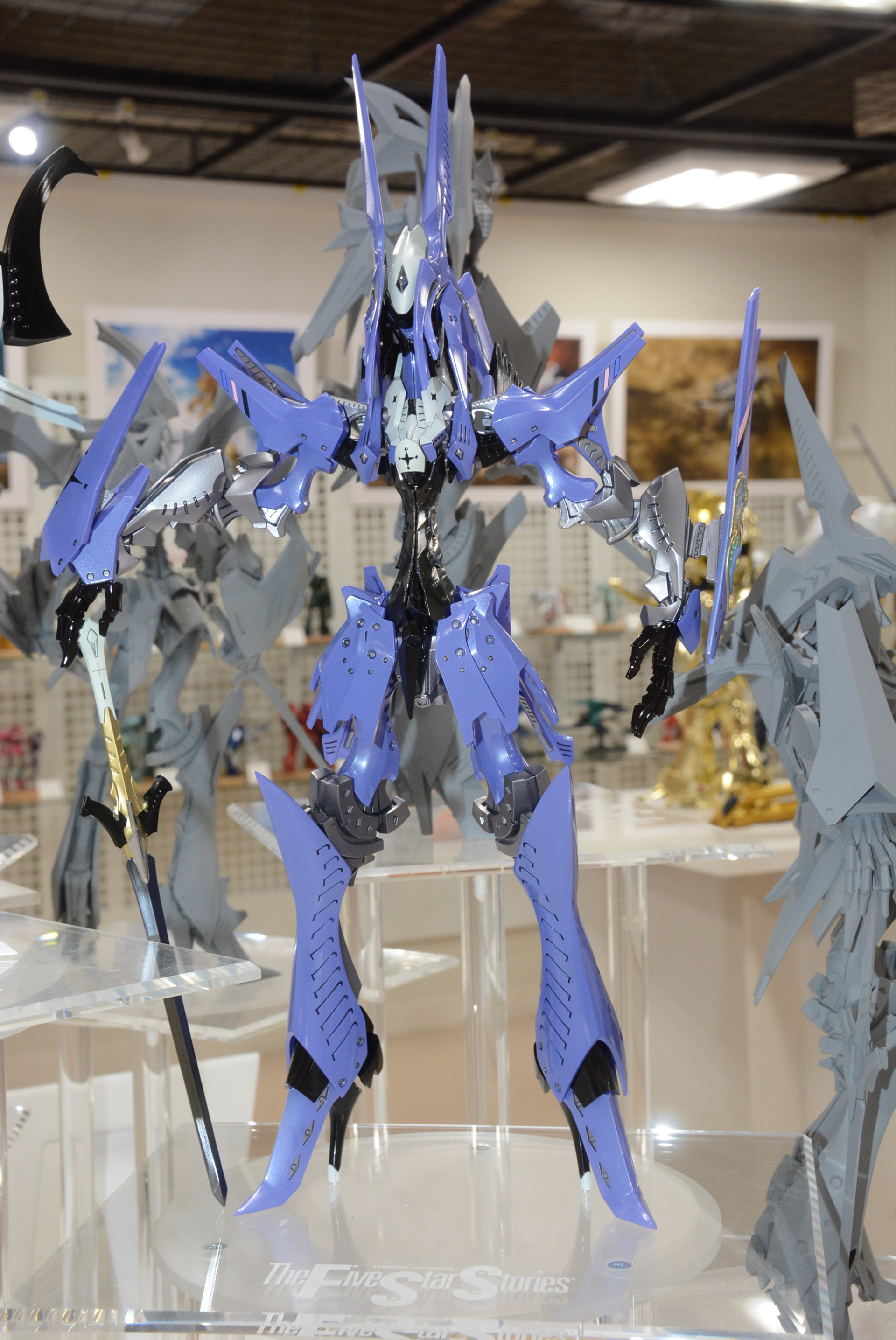 「HSGK 1/72 メロウラ/バンシーカ」は2025年発売予定。大型のレジンキットならではの表現が魅力だ