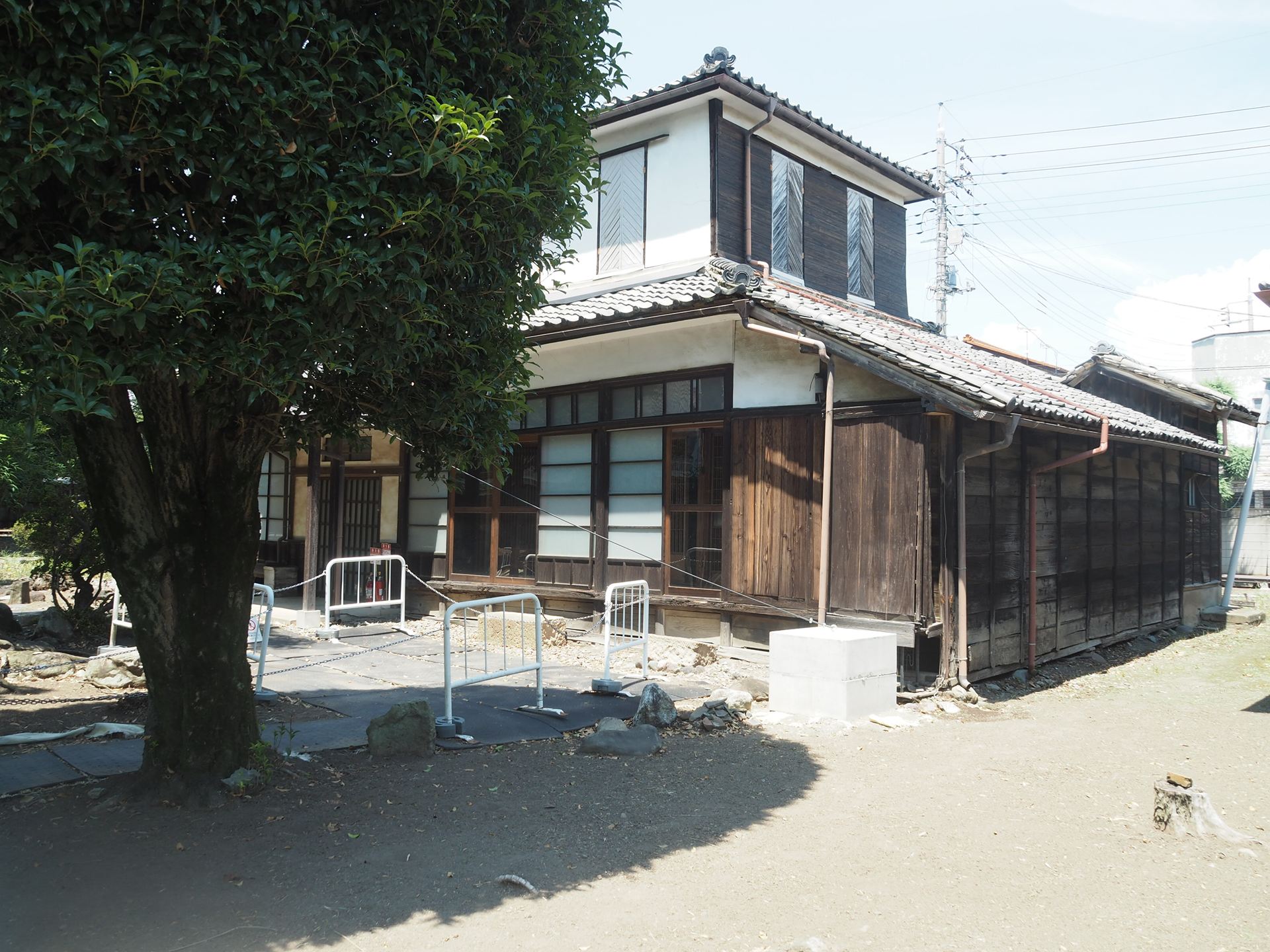 民営化後に建てられた役職者用社宅