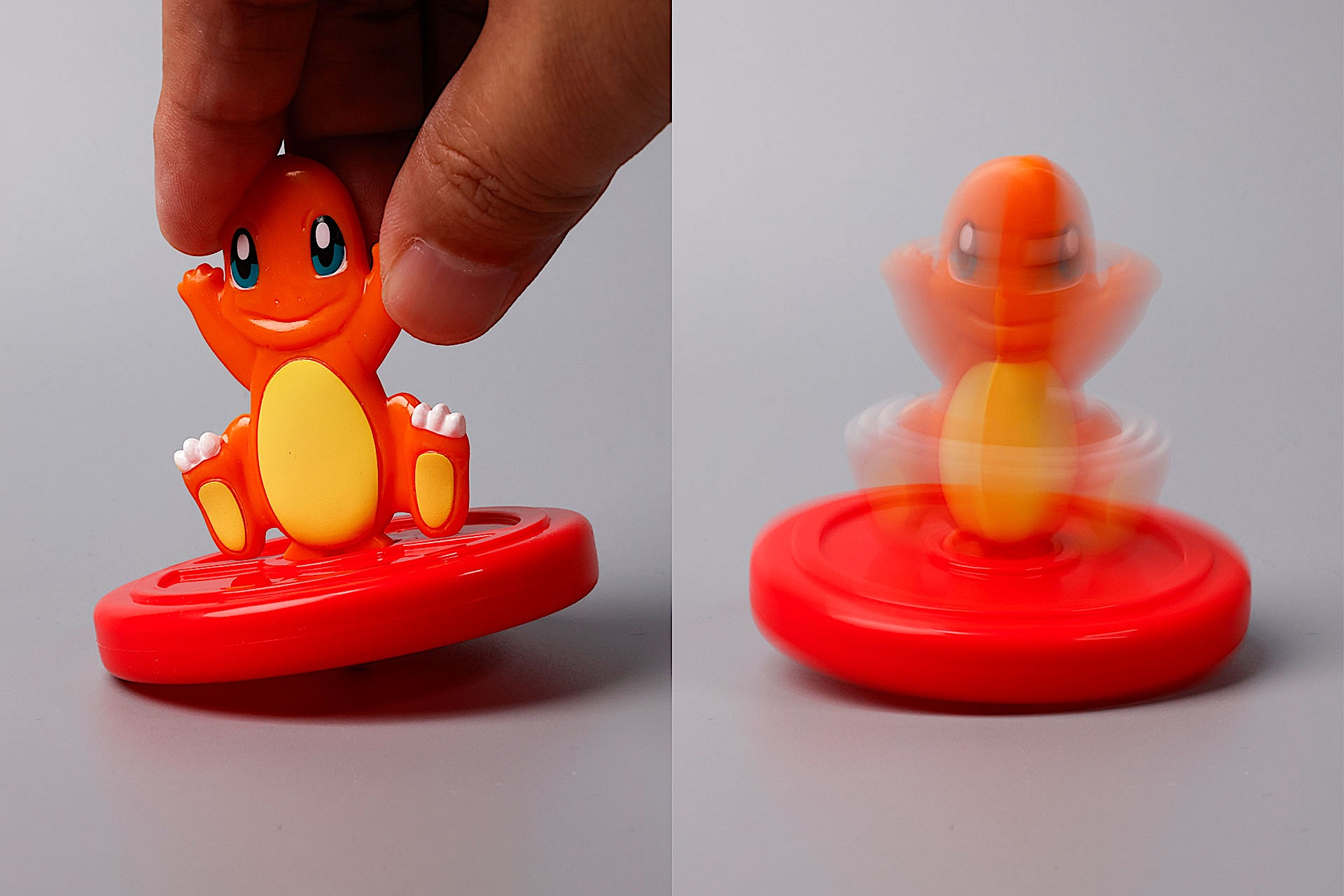 指でつまんで回転させよう