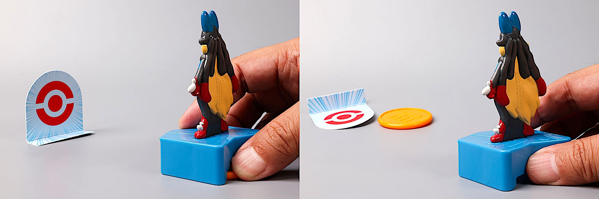 結構な勢いで飛び出していく