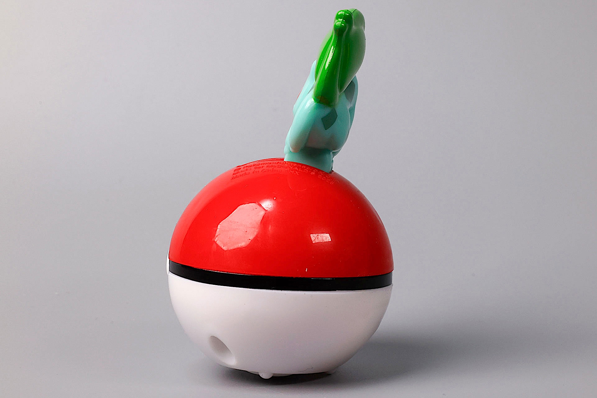 フシギダネ部分は他と同様に平らだ