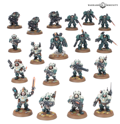 ウォーハンマー40K」リーグ・オヴ・ヴォータンの新製品が多数