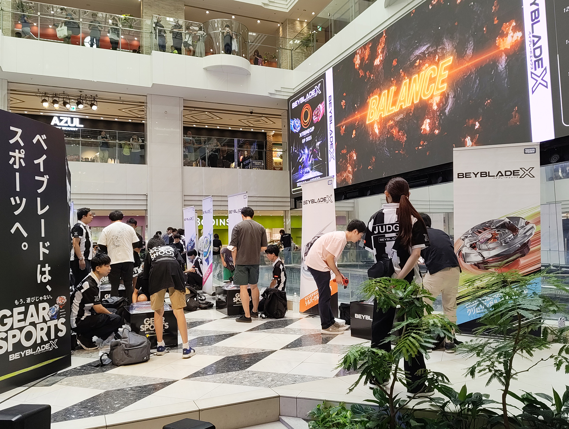 未経験の人でも手軽に「BEYBLADE X」が体験できるが、整理券が配られておりこちらも大盛況だったようだ