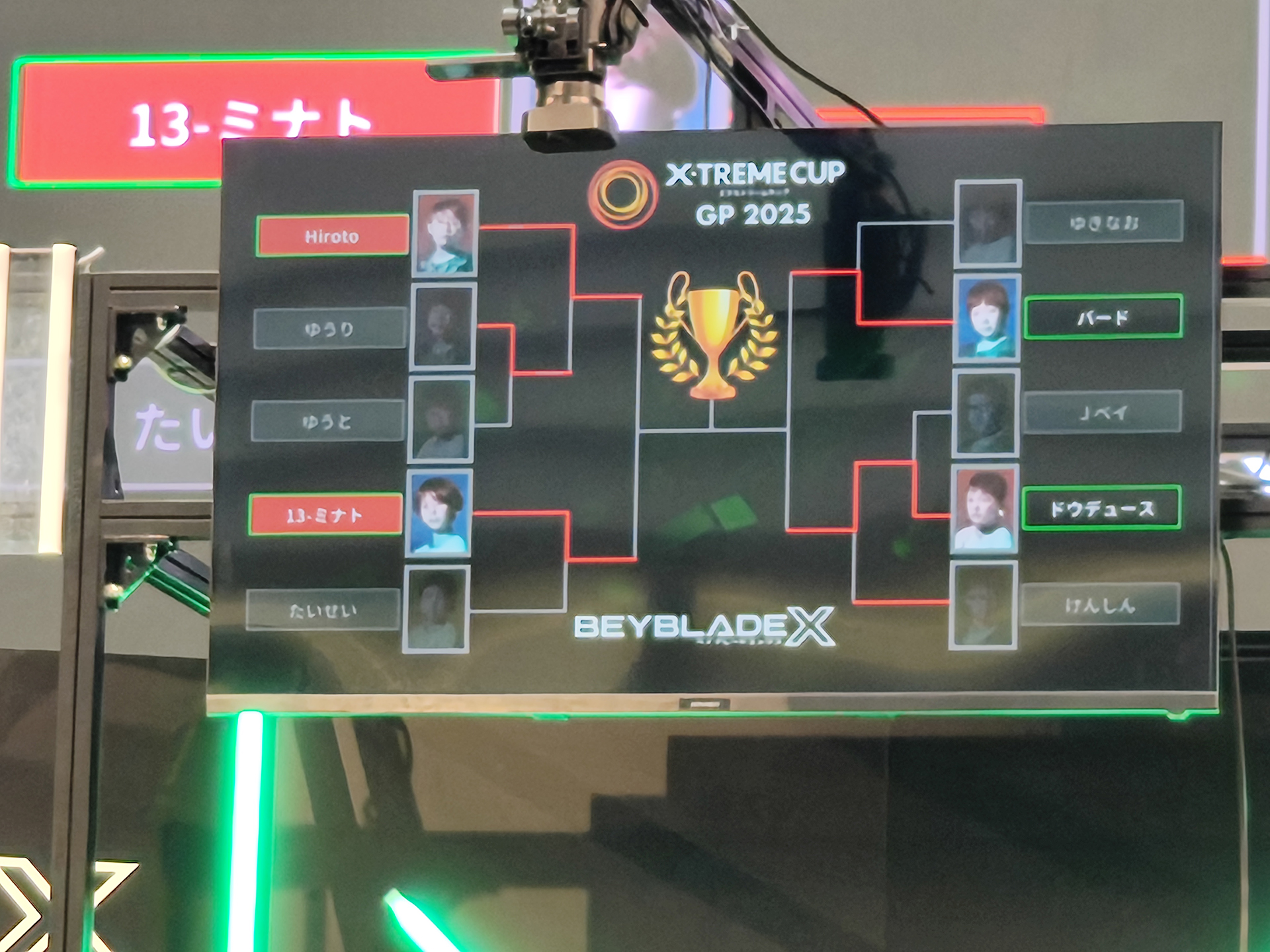 ベスト4からの試合については先着1万名まで参加可能な「Extreme観戦」があり、配信や現地で感染している人でも参加でき、勝者を当てることでベイがゲットできる仕組みが用意されていた