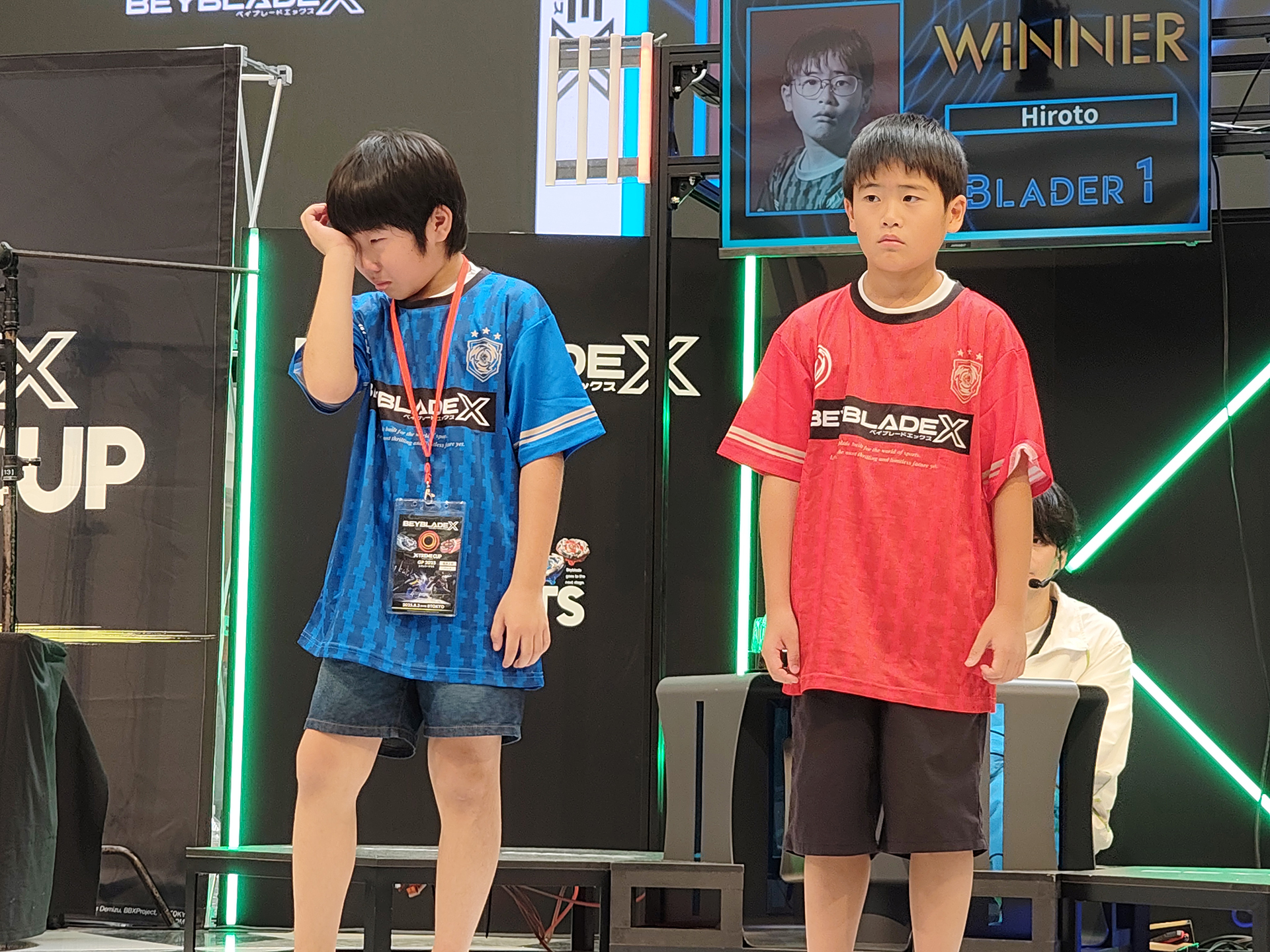 惜しくも敗れたバードの泣く姿が印象的だった