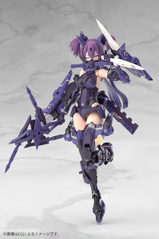 コトブキヤ メガミデバイス 朱羅 美少女プラモデル 新品 まとめ コトブキヤ「メガミデバイス」美少女プラモ「朱羅 忍者 枢」予約