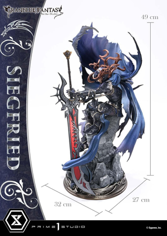 グランブルーファンタジー ベリアル 1/8 スタチュー ベリアル 1/8サイズスタチュー」彩色見本が「グラブルEXTRA