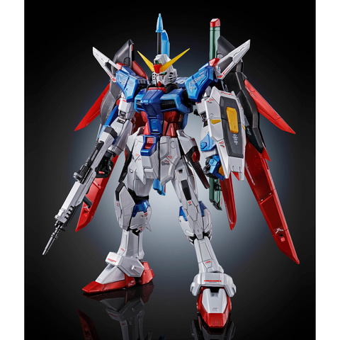 ガンプラ RG ストライクフリーダム、デスティニーガンダムチタニウムフィニッシュ SEED DESTINY』チタニウムフィニッシュのガンプラ「RG