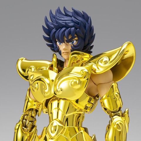 聖闘士星矢　聖闘士聖衣大系　黄金聖衣　獅子座の聖衣レオクロス フィギュア 聖闘士星矢」より獅子座（レオ）の黄金聖衣を装着した「一輝」が