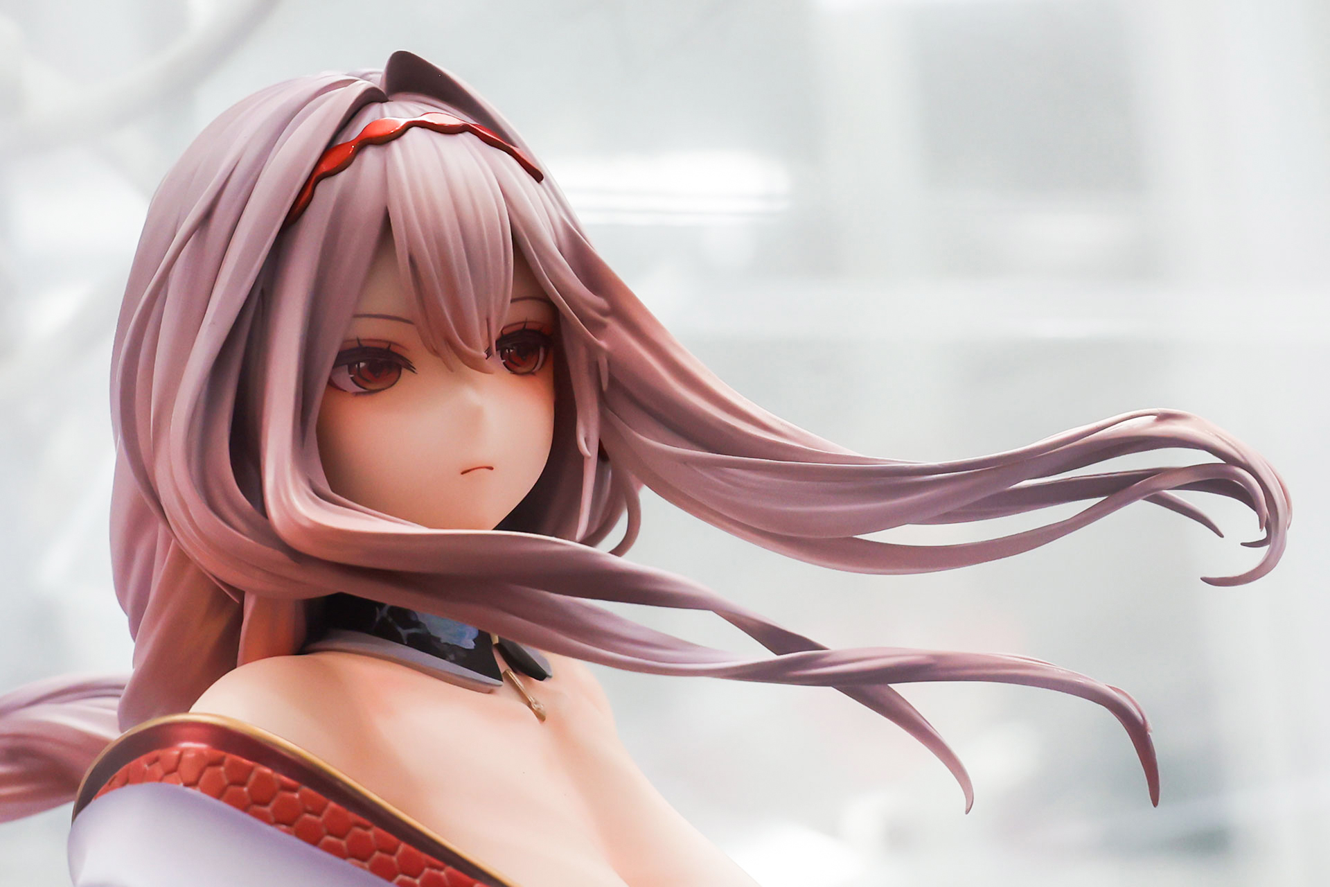 風になびく髪を再現