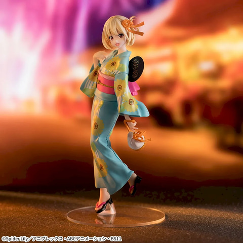 リコリス・リコイル　Luminasta 浴衣でお祭り フィギュア　千束　たきな Amazon.co.jp: 錦木千束 井ノ上たきな フィギュア 浴衣で
