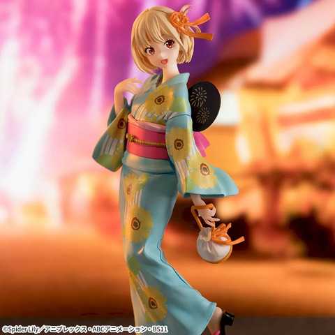 リコリコ」千束＆たきな、爽やか浴衣でプライズフィギュア化