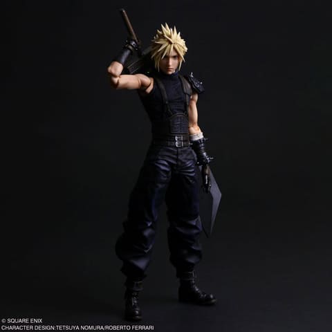 PLAY ARTS No.4 クラウド・ストライフ(US版) FF7 可動フィギュア「PLAY ARTS真」シリーズで「FF7リバース」より