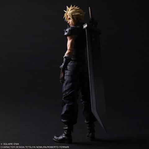 PLAY ARTS No.4 クラウド・ストライフ(US版) FF7 可動フィギュア「PLAY ARTS真」シリーズで「FF7リバース」より