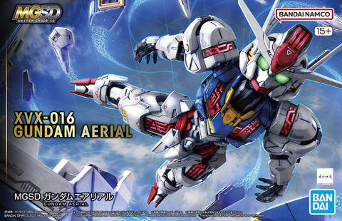 MGSD フリーダム　ガンダム　エアリアル　ガンプラ レビュー】「MGSD ガンダムエアリアル」レビュー【#水星の魔女