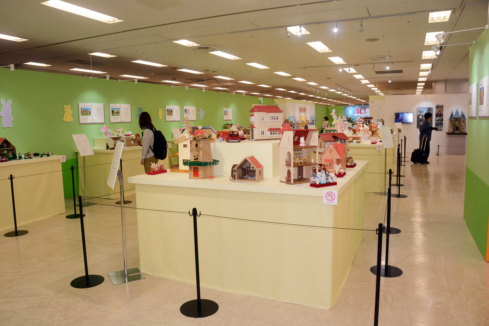 40周年を迎えた「シルバニアファミリー」を記念して開催されたイベント。東京でのイベントは5月末で終了したが、11月より名古屋での開催も予定されている