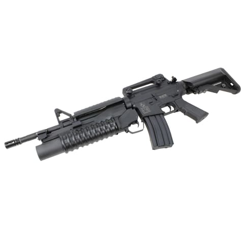 マルイ　M4 ris スタンダード　電動ガン　M203 グレネード　スコープ　付 マルイ M4 ris スタンダード 電動ガン M203 グレネード スコープ