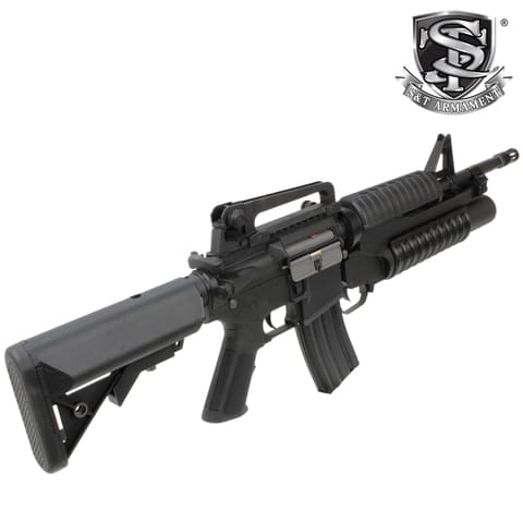 S＆T、電動ガン「M4A1 スポーツライン電動ガン with M203