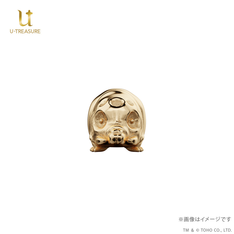 約1cmというサイズに、熟練したジュエリー職人により丸みを帯びたフォルムや、触覚までこだわり抜き立体化