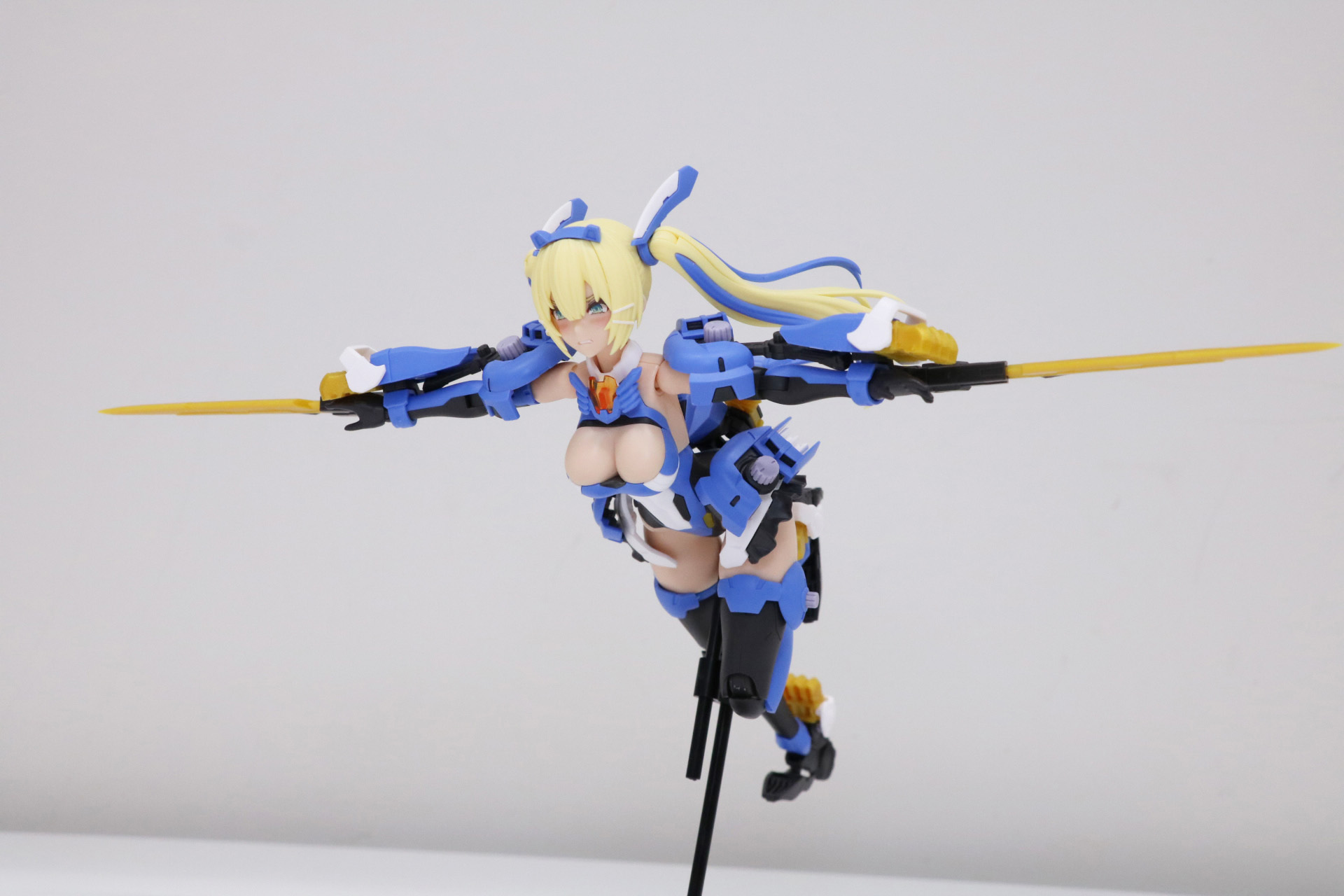 ポージングも自由自在