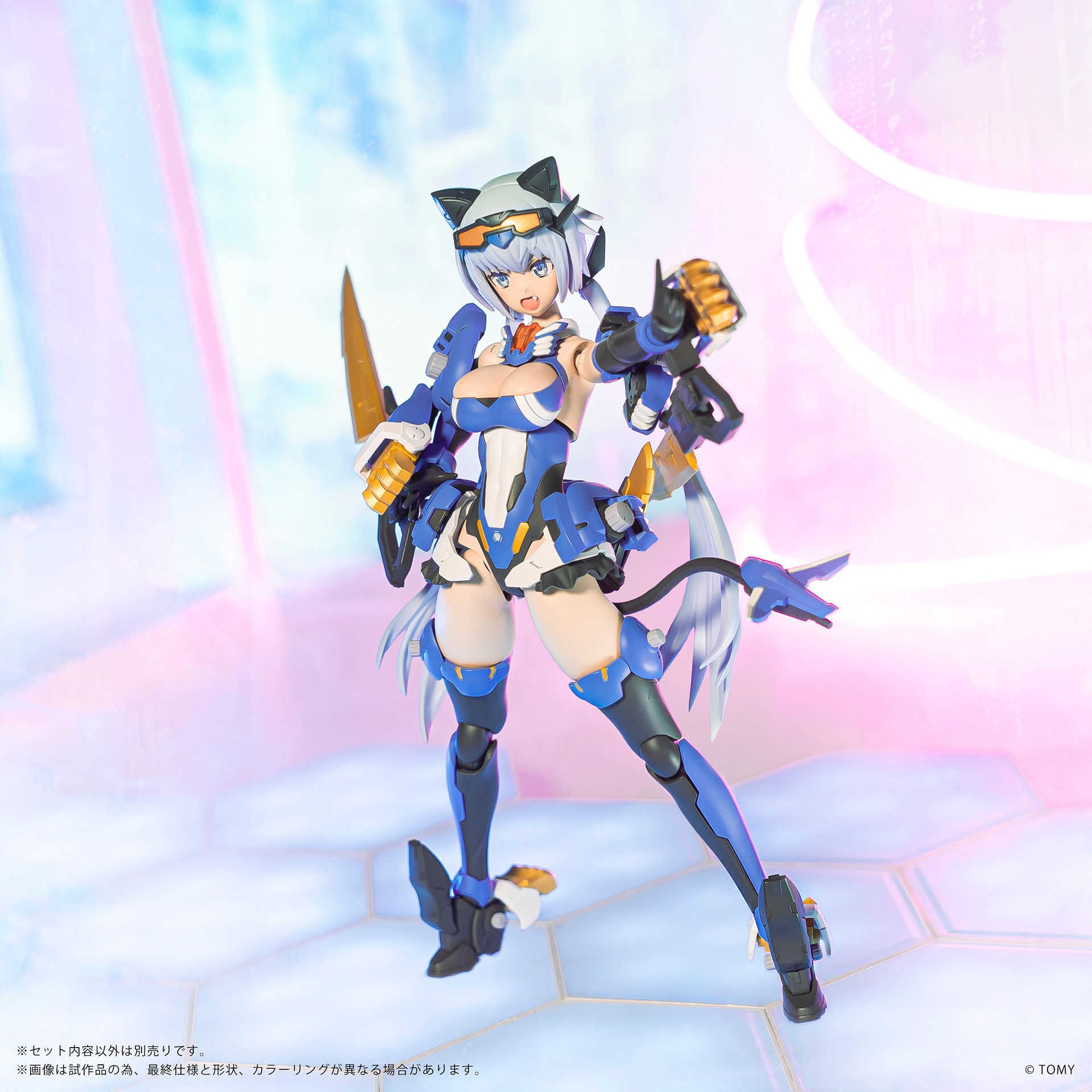 「フレームアームズ・ガール スティレット」（別売り）とのコラボレーション