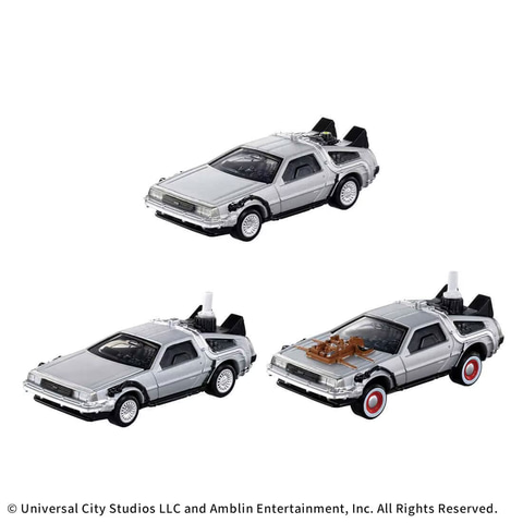 新品未開封 プレミアム トミカ unlimited 4種5個セット トミカプレミアムunlimited BACK TO THE FUTURE 40th