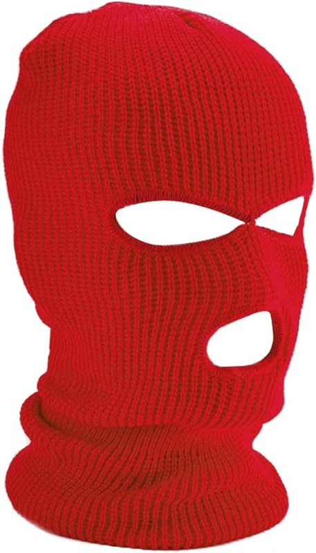 Trifong製 目出し帽 赤