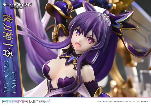[9/6(土曜)までの出品] デートアライブ 夜刀神十香 1/12可動フィギュア プライム1スタジオ「デート・ア・ライブ」より「夜刀神十香」を1