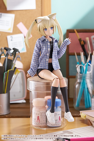 こねこ。　コトブキヤ　ドレスアップボディ【M】　創彩少女庭園　組立て済×2 予約特別価格】コトブキヤ 創彩少女庭園 ドレスアップボディ【S