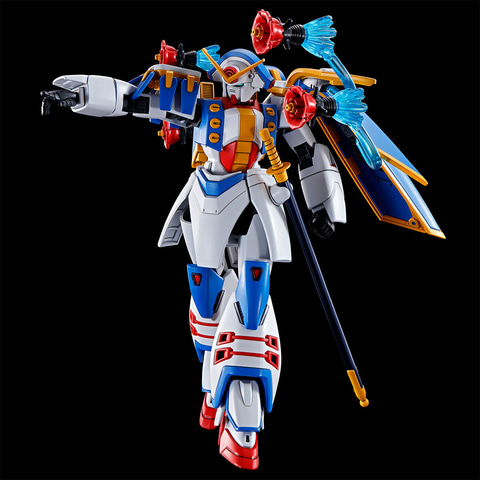 HG　ガンダムマックスター　ガンダムローズ Gガンダム」のガンプラ「HG 1/144 ガンダムローズ」と「HG 1/144