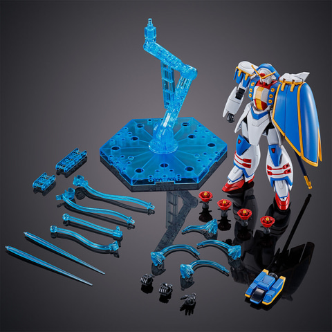 Gガンダム」のガンプラ「HG 1/144 ガンダムローズ」と「HG 1/144