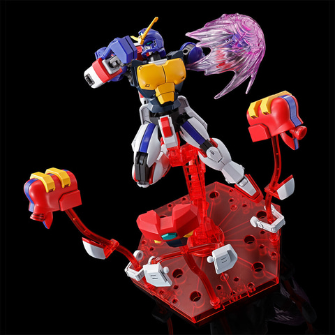 HG　ガンダムマックスター　ガンダムローズ Gガンダム」のガンプラ「HG 1/144 ガンダムローズ」と「HG 1/144