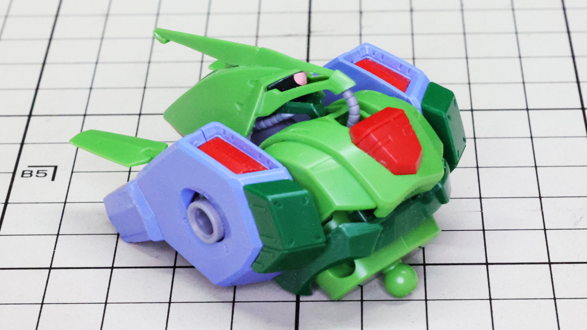 胴体部とドッキング。バランスがいいですね